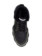 CLEATED LACE UP HIKING BOOTS Ganni