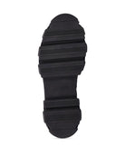 CLEATED LACE UP HIKING BOOTS Ganni