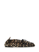 BALLERINA LACEUP Ganni ANIMALIER 38