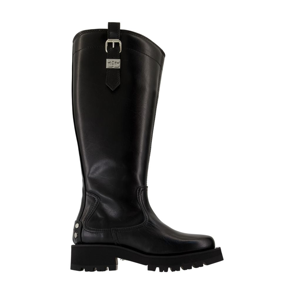 STUDS BOOTS Ganni BLACK 37