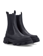 LEATHER CHELSEA BOOTS Ganni