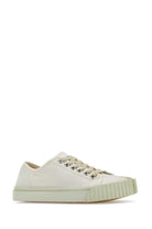WHITE CANVAS TABI SNEAKERS Maison Margiela