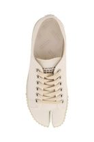 WHITE CANVAS TABI SNEAKERS Maison Margiela