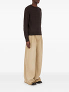 WOOL SWEATER WITH ELBOW PATCHES Maison Margiela