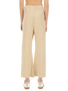 IVORY COTTON TROUSERS Maison Margiela