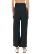 BLACK COTTON TROUSERS Maison Margiela