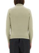 GREEN VIRGIN WOOL POLO SHIRTS Maison Margiela