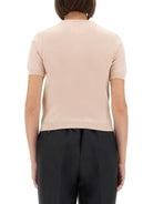 PINK VIRGIN WOOL T-SHIRTS Maison Margiela