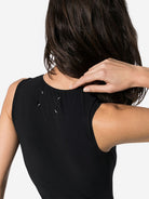 BLACK STRETCH NYLON BODY Maison Margiela