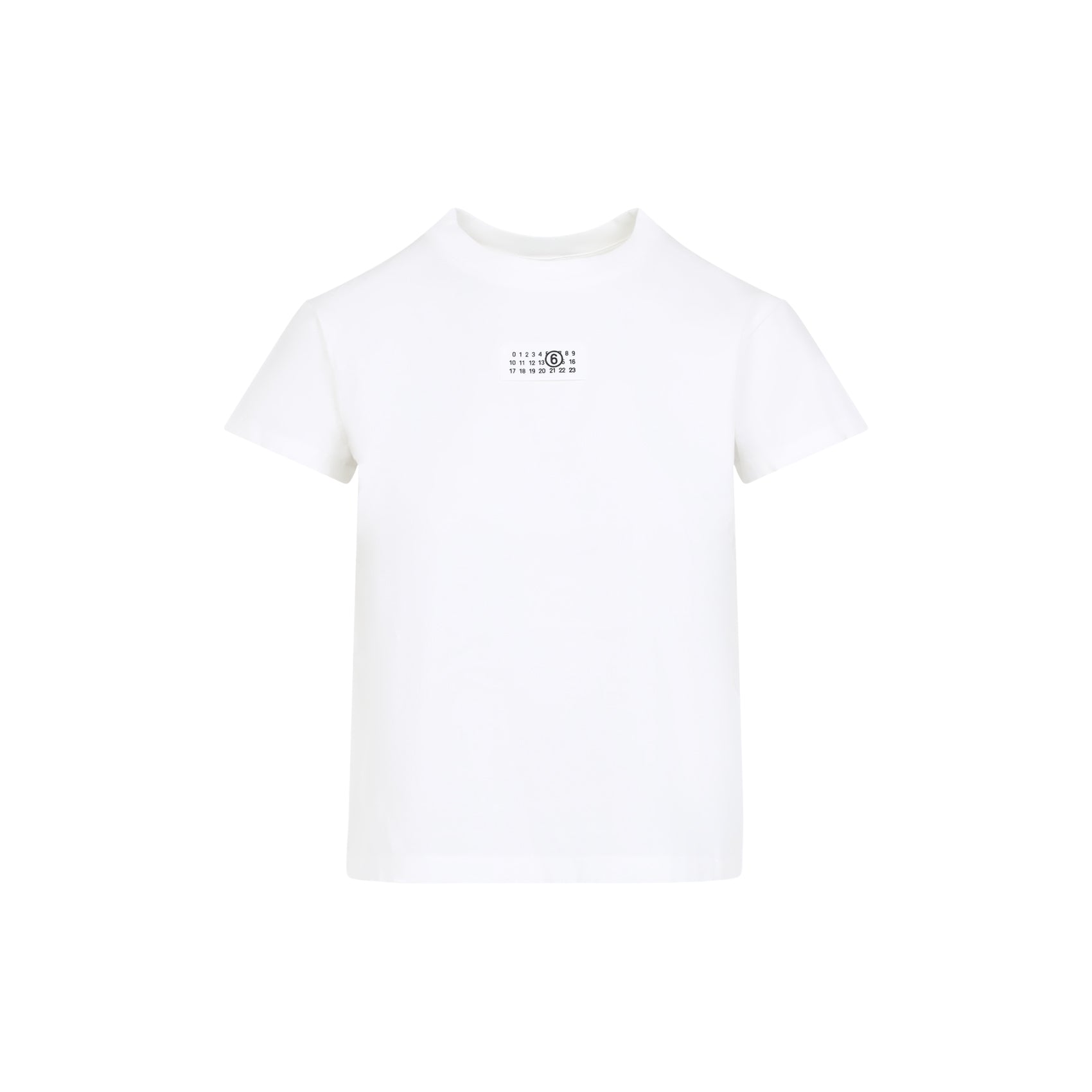 COTTON CREW-NECK T-SHIRT MM6 MAISON MARGIELA White S