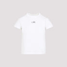 COTTON CREW-NECK T-SHIRT MM6 MAISON MARGIELA