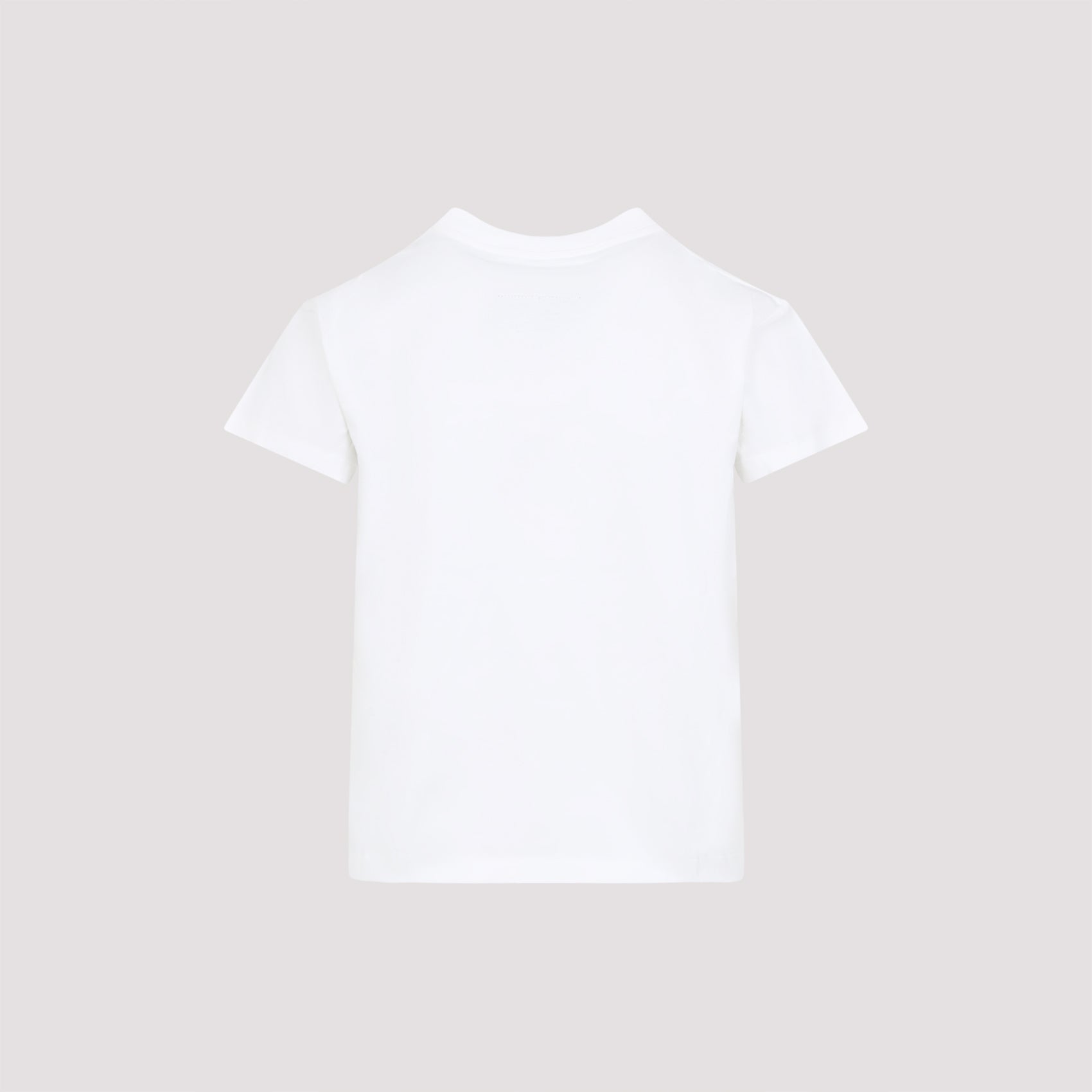 COTTON CREW-NECK T-SHIRT MM6 MAISON MARGIELA