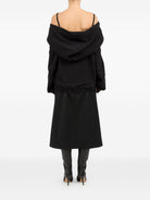 OFF-SHOULDER HOODIE MM6 MAISON MARGIELA