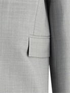 LIGHT GREY WOOL JACKETS LOEWE