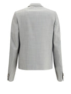 LIGHT GREY WOOL JACKETS LOEWE