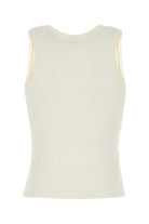 WHITE SILK TANK TOP LOEWE