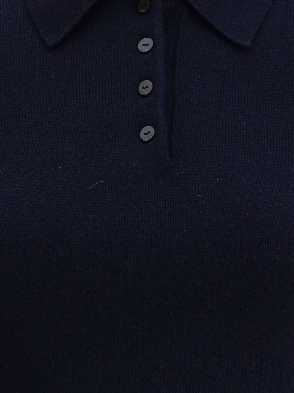 BLUE WOOL CASHMERE T-SHIRT LOEWE