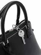 BLACK LEATHER MINI 5AC HANDBAG Maison Margiela