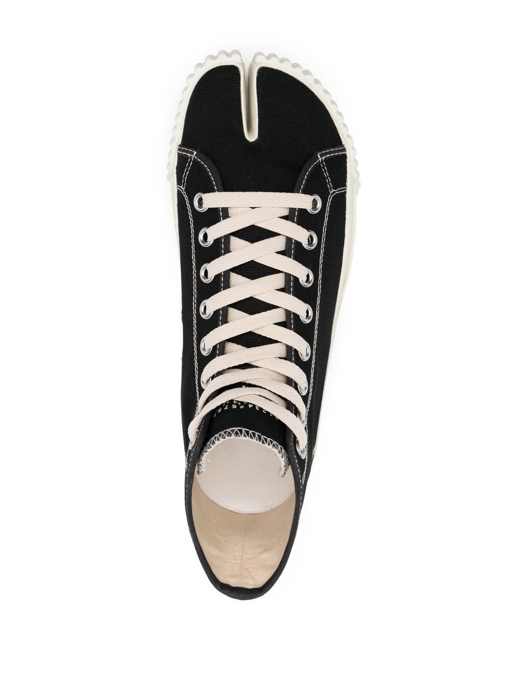 adidas gazelle silver green womens Maison Margiela Black Tabi Sneakers main image 1
