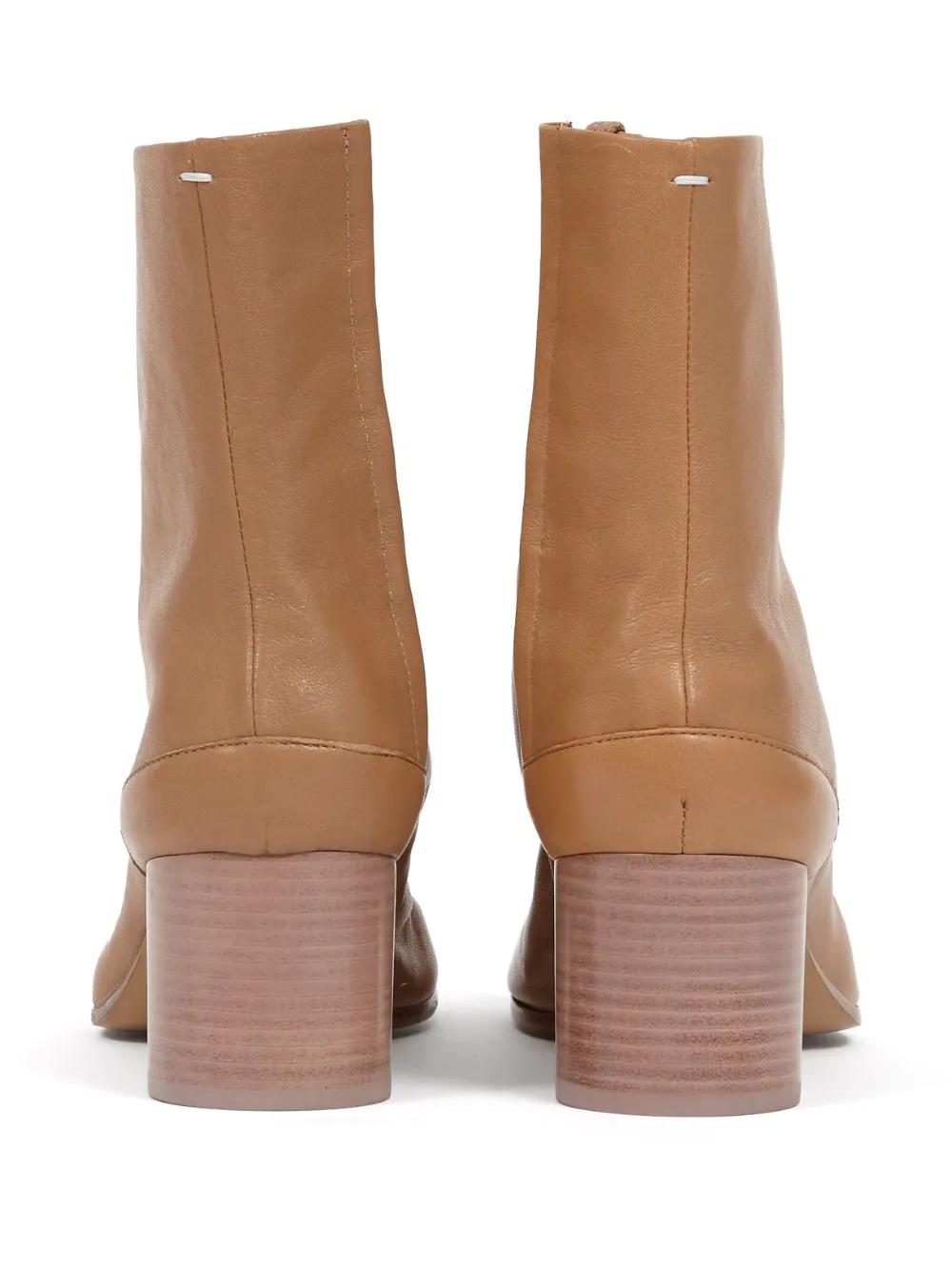 TABI 60MM LEATHER ANKLE BOOTS Maison Margiela