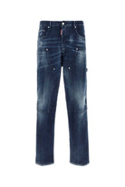 PANTS 5 POCKETS DSQUARED2 NAVY BLUE 46