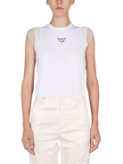 LOGO PRINT TSHIRT DSQUARED2 WHITE XS