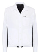 DSQUARED2 DRAWSTRING-HEM SHIRT DSQUARED2 WHITE 48