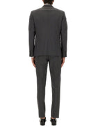 GREY VIRGIN WOOL SUITS DSQUARED2 GREY 50