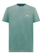 COTTON T-SHIRT DSQUARED2 FOREST GREEN S