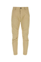BEIGE STRETCH COTTON SEXY CHINO PANT DSQUARED2 BEIGE O TAN 44