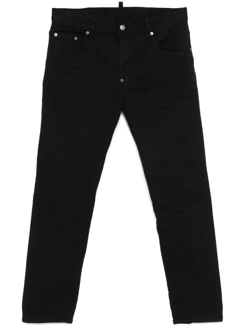 PANTS 5 POCKETS DSQUARED2 BLACK 44