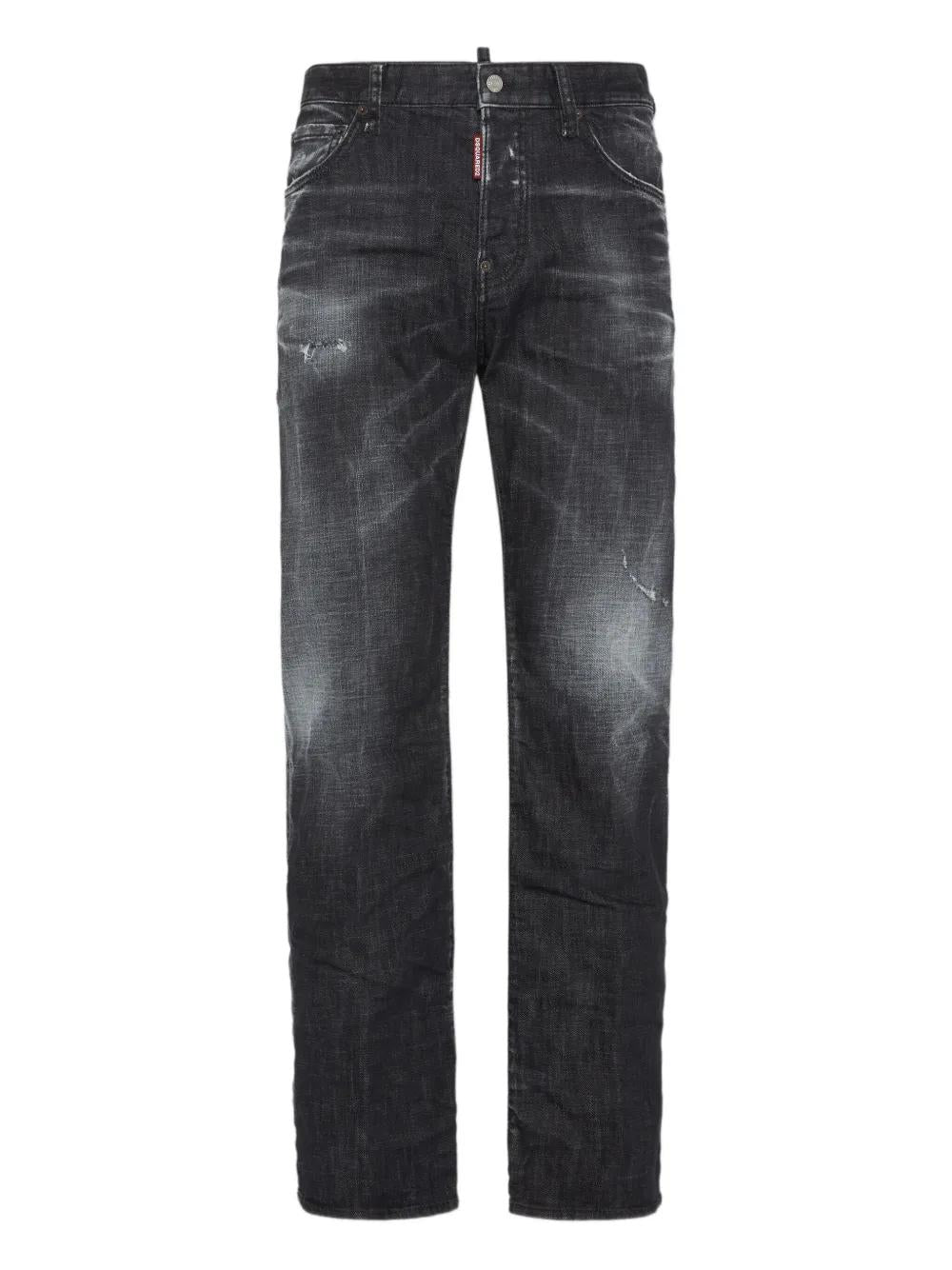 PANTS 5 POCKETS DSQUARED2 BLACK 46