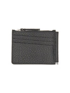 BLACK LEATHER WALLET Maison Margiela