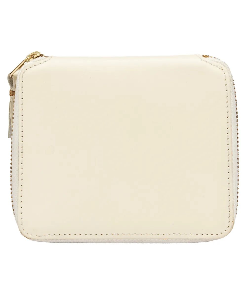 CLASSIC LEATHER LINE WALLET COMME DES GARÇONS WALLET WHITE UNICA