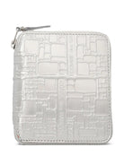 "EMBOSSED LOGOTYPE" WALLET COMME DES GARÇONS WALLET METALLIC UNICA