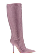 HIGH BOOT WITH RHINESTONES Liu Jo LILAC 37