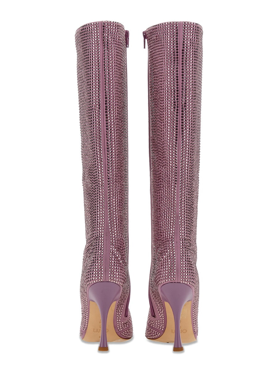 HIGH BOOT WITH RHINESTONES Liu Jo