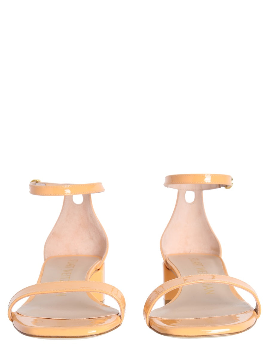 NUDIST CURVE 35 BLOCK SANDALS Stuart Weitzman