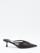 SANA LEATHER MULES Jimmy Choo BLACK 36