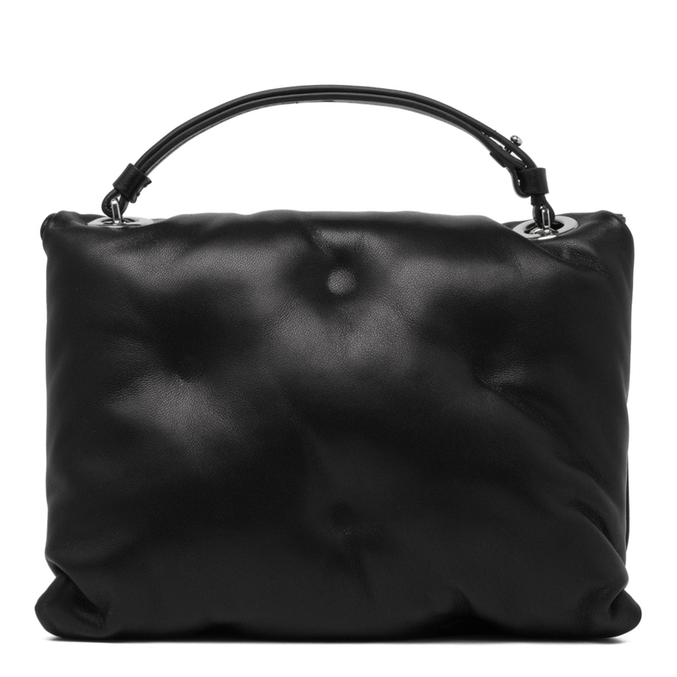 BLACK NAPPA LEATHER SMALL GLAM SLAM FLAP CROSSBODY BAG Maison Margiela