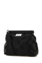 BLACK NAPPA LEATHER SMALL GLAM SLAM CLASSIQUE CROSSBODY BAG Maison Margiela