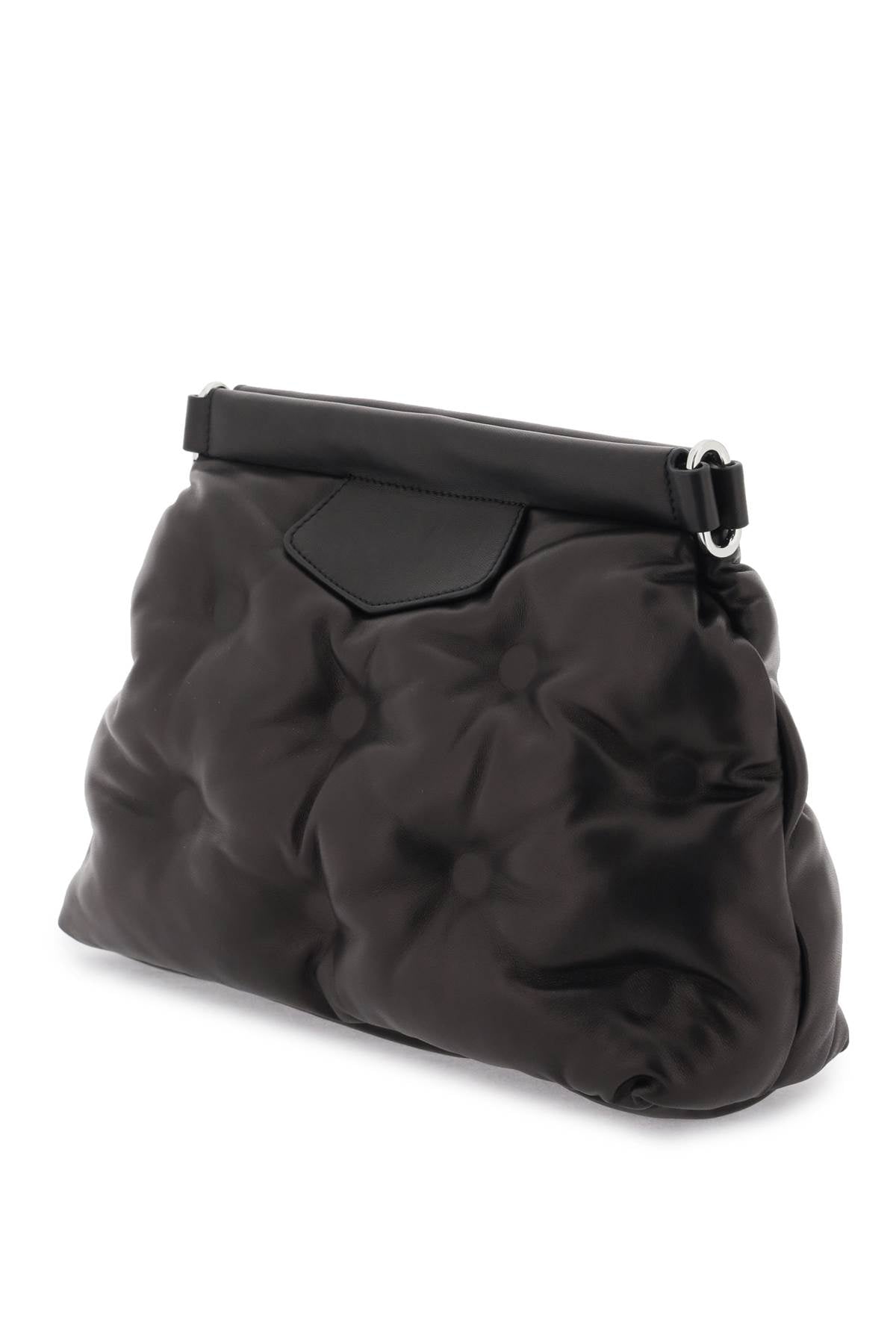 BLACK NAPPA LEATHER SMALL GLAM SLAM CLASSIQUE CROSSBODY BAG Maison Margiela