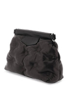 BLACK NAPPA LEATHER SMALL GLAM SLAM CLASSIQUE CROSSBODY BAG Maison Margiela