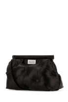 BLACK NAPPA LEATHER MEDIUM GLAM SLAM CLASSIQUE CROSSBODY BAG Maison Margiela