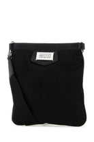 BLACK NYLON GLAM SLAM CROSSBODY BAG Maison Margiela
