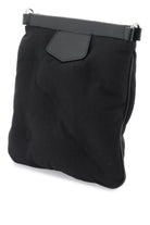 BLACK NYLON GLAM SLAM CROSSBODY BAG Maison Margiela