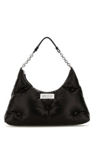 BLACK NAPPA LEATHER MEDIUM GLAM SLAM HOBO SHOULDER BAG Maison Margiela BLACK TU