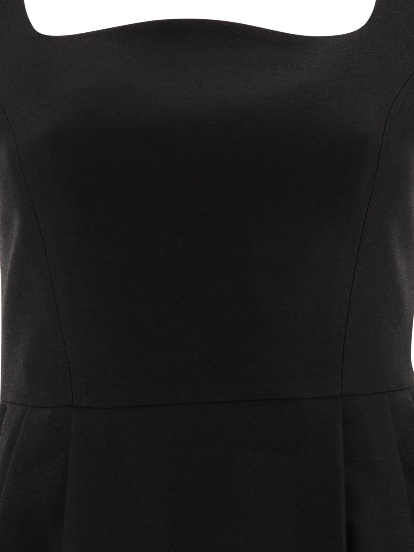 BLACK SILK DRESS SANDBEIGE