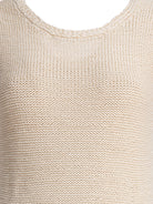 BEIGE POLYESTER DRESS SANDBEIGE