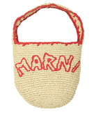 BEIGE PAPER SHOULDER BAG Marni BEIGE UNI